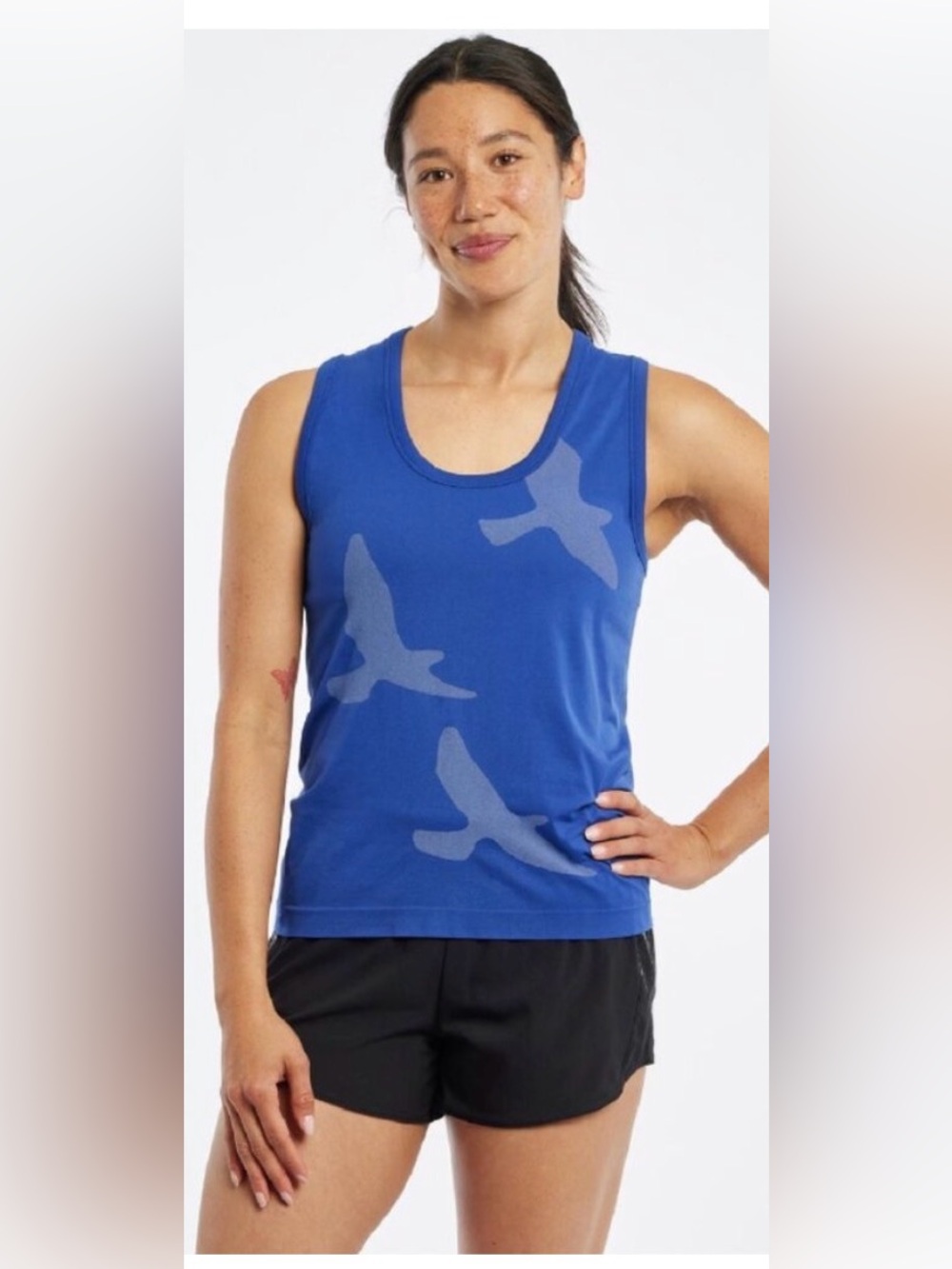 Oiselle Women’s Running Tank Bird Graphic Size S